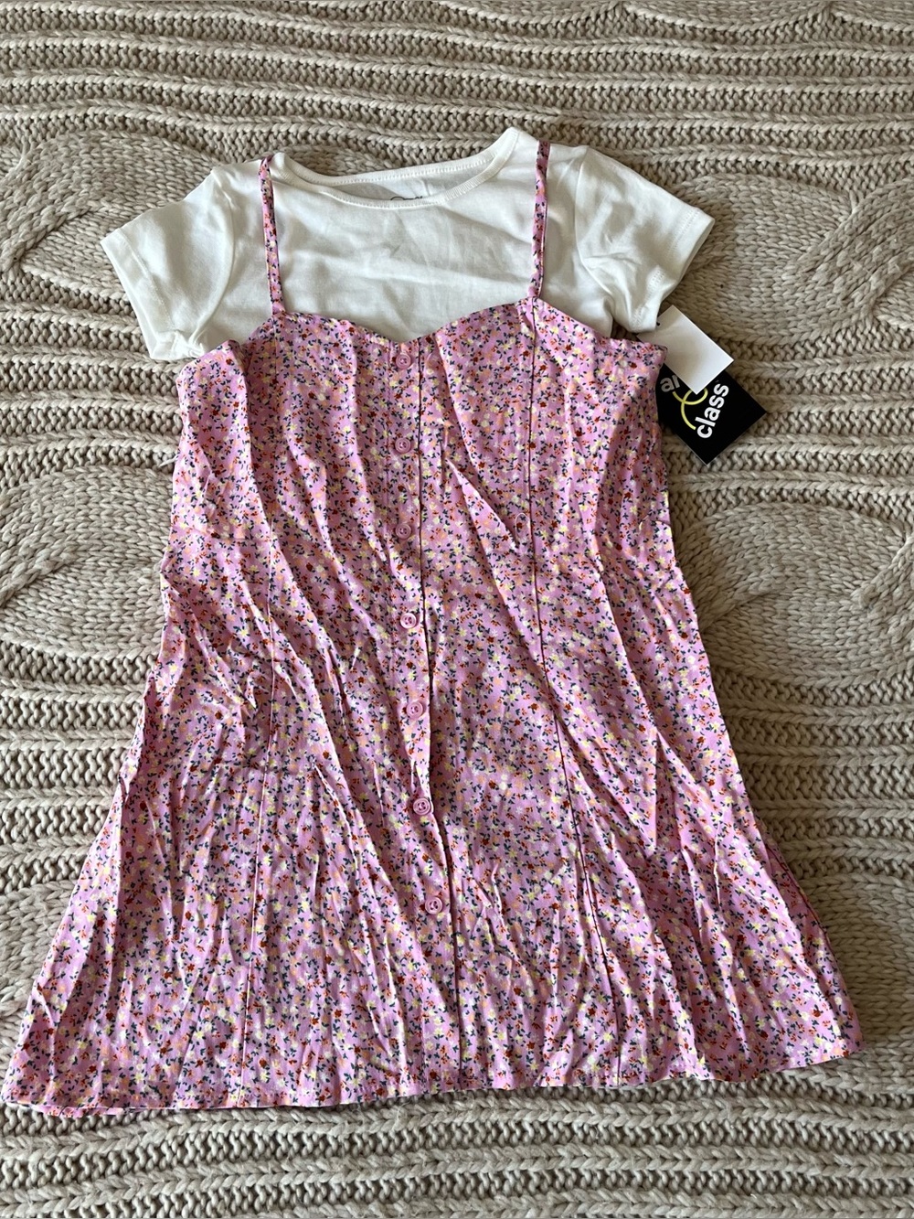 Art Class Two Piece Cami Dress Gurls SZ 6/7 NWT